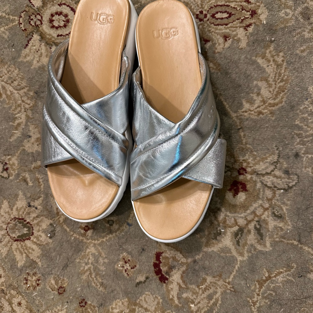 Ugg Platform Silver 9